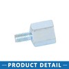 A ABSOPRO Motorcycle Adapter 8mm to 6mm RH Rearview Mirrors