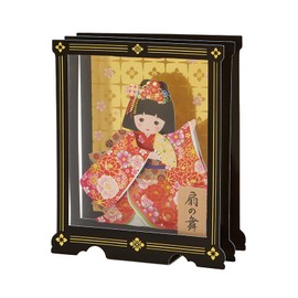 Sanrio 106828 Japanese Style Christmas Cards, Kids Doll in Case, Message Card, Greeting Card JXJ 20-4