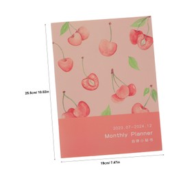 COHEALI Academic Planner Notebook 2023 Calendar Book Journal Planner Stickers for Students