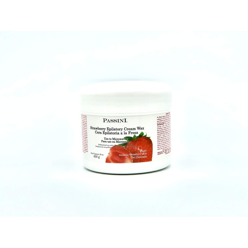 Passini Strawberry Epilatory Cream Wax Microwavable