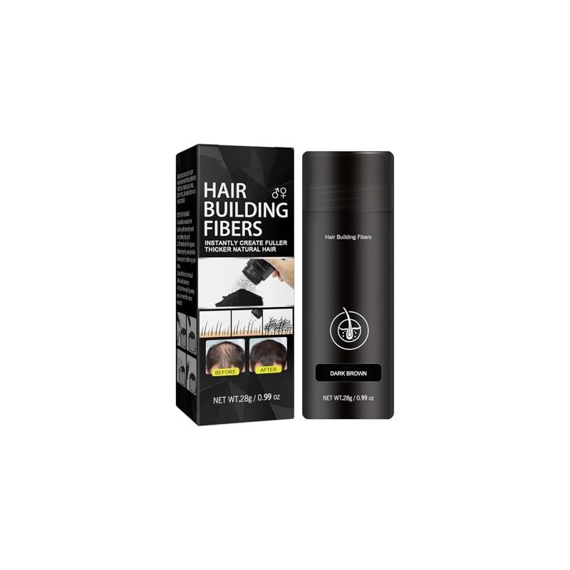 Polvo De Fibras Capilares Para Cabello Ralo, Relleno Instantneo Para