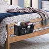 IGNPION Net Bedside Hanging Storage Bed Pockets Baskets Dormitory Bed
