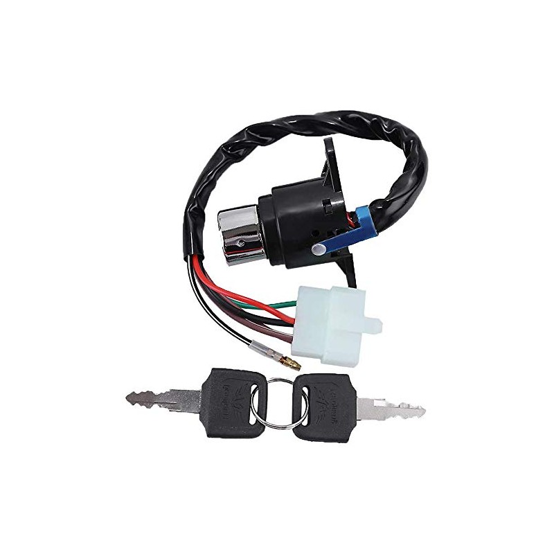 SEMOLTO Ignition Key Switch with Wire for Honda CM400/CM450/CB400T/CB450T 1978