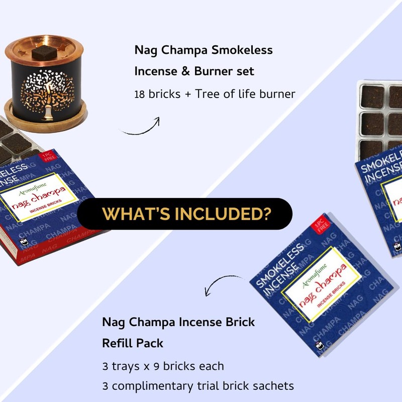 Nag Champa Incense Bricks (3), Nag Champa Incense Bricks (2)