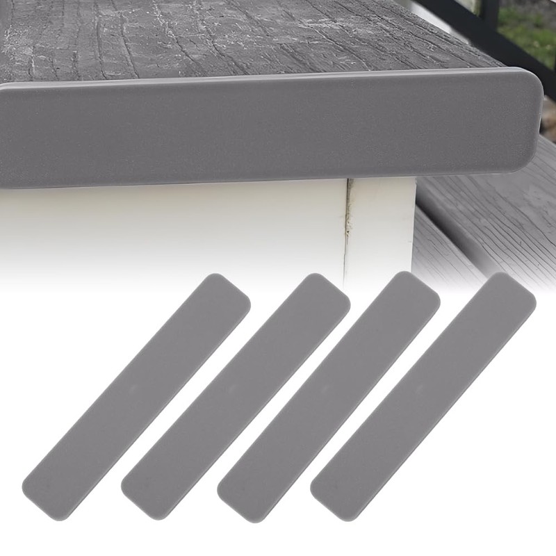 G-PLUS Decking Boards End Cap 5.5”4pcs Dark Grey