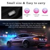 SHMZK 4 PCS USB LED Car Interior Atmosphere Lamp, Mini