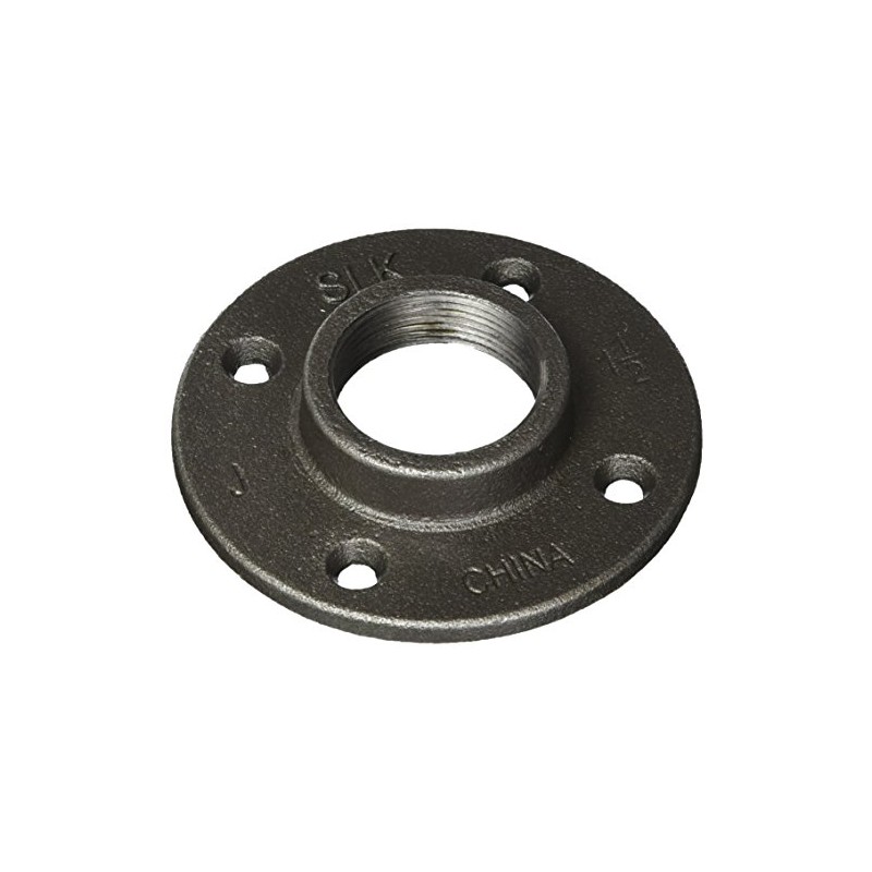 Ldr 310F-112 Floor Flange, Black