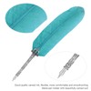 Quill Pen Set Feather Writing Dip Pen Stamp Students Teacher
