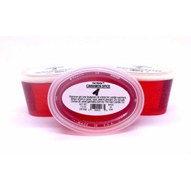 3 Pack of Cinnamon Spice Aroma Easy Peel Gel Melts for Warmers and Burners by The Gel Candle Company Peel, MELT and Enjoy