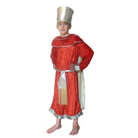 King Balthasar / Wise man Kids Costume 4-6 yrs : Small