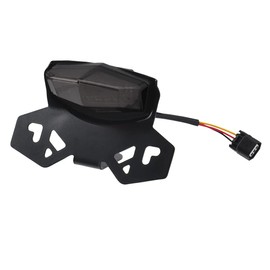 Dearsea (DRC) CRF250L/RALLY '21-23, CRF300L/RALLY '21-23 Moto Red Edge Holder Kit, Dedicated Design, No Wiring, Coupler On, Fenderless, Lightweight, With License Plate Light, Genuine Turn Signal