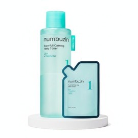 넘버즈인 [Cooling Soothing] Numbers In No. 1 Calming Pure Toner 300ml refill plan (+300ml free) / [쿨링진정]넘버즈인 1번 진정 맑게담은 청초토너 300ml 리필기획(+300ml 증정)