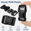 Hosyl Plastic Buckle 1 Inch Quick Side Release Buckle 8