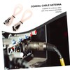 LABRIMP 2PCS Antenna Replacement Cable Wire Antenna for Stereo Receiver