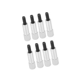 VekAuto 8pcs G1/4-20 Chrome Valve Cover Bolt for Chevy 283 302 305 307 327 350 383 400 Engines Auto Accessories