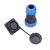 IP68 Waterproof Power Connector Male Female Square 4 Hole Aviation