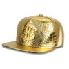 FuZhiBang NYU14 The New Crocodile Baseball caps Alloy Dollar Flat-Brimmed