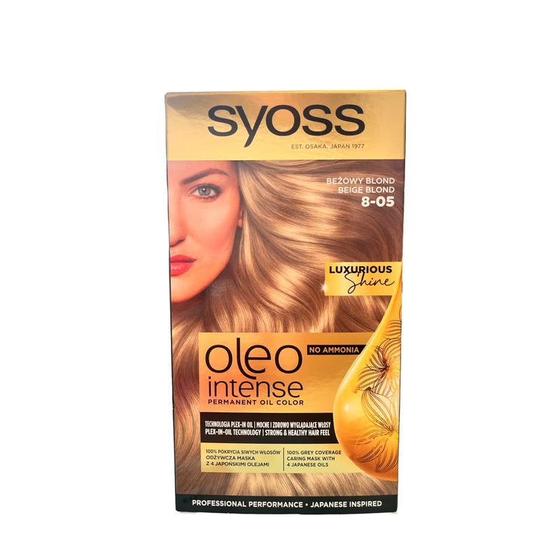 SYOSS - Intense Intense Ammonia Free Permanent Dye 8.05 Beige