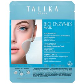 Talika Bio Enzymes Hydrating Mask - Moisturizing & Soothing Face Mask - Biocellulose Instant Glow Mask - Second Skin Effect Beauty Sheet Mask - 20g