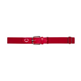 EvoShield Youth Elastic Game Belt - Scarlet, OSFA