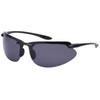 Edge I-Wear Men's Wraparound Scratch Free Polarized Lens Sunglasses 570053-P1-4(M.AMGY)