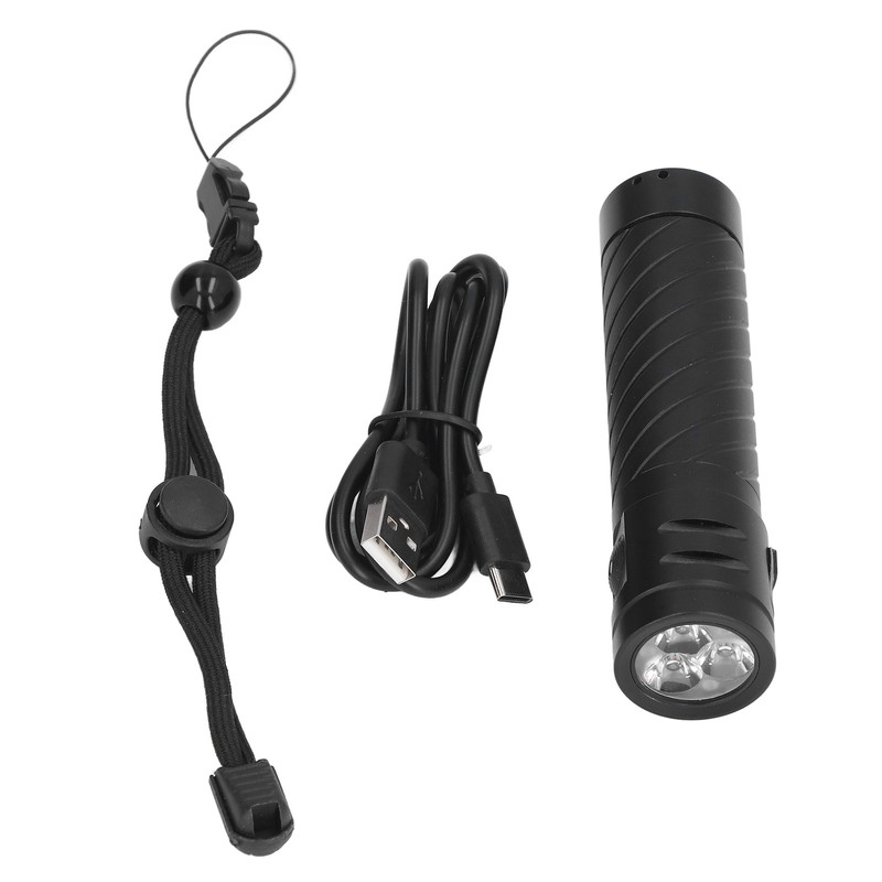 UV Flashlight 365nm UV LED Violet Flashlight 5 Modes for