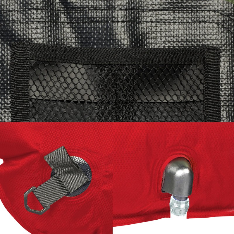 Tool & Tree Solar Camping Shower in Red, 20 Litres,