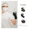 Teyu shop 100 Unidades De Guantes Desechables, Duraderos, De Nitrilo