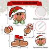 Auirre Gingerbread Man Christmas Tree Topper Head Arms and Legs,