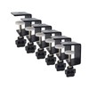 Jhanw 6 Pack Heavy Duty C Clamp & Desk Clamp