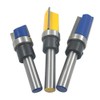 Bestgle 3Pcs Top Bearing Flush Trim Pattern Router Bit Set