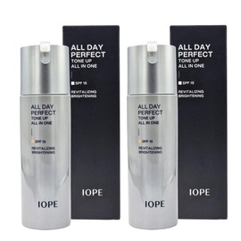 IOPE 남성톤업올인원 아이오페 맨 올데이 퍼펙트 톤업 올인원 120ml x2개 b2 Men's Tone Up All-in-One IOPE Man All Day Perfect Tone Up All-in-One 120ml x2 b2