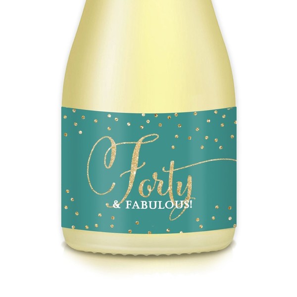 Lady's 40th BIRTHDAY Party Gift Ideas Mini Champagne & Wine