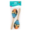 Beistle Tropical Fun Party Maracas (2/Pkg), 8 Inches, Multicolor