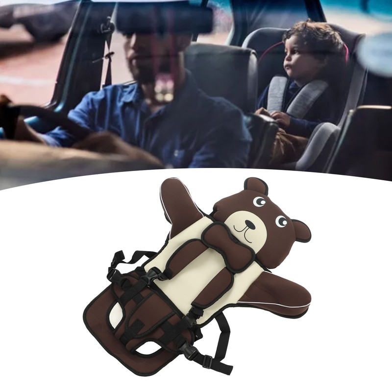 Child Highback Safety Seat Adjustable Straps Machine Washable 5 Point