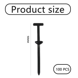 100 PCS Nylon Cable Tie Buckle, Cable Ties, Cable Tie Buckles, Universal Cable Ties, Cables Tie Buckle Clips, Self-Locking Zip Ties for Car Repair, Outdoor Equipment, and Wire Organization