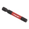 Sealey 3pc 50mm Hex 6mm Impact Power Tool Bit Set