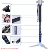 Telescopic Adjustable Portable Aluminium Alloy Photography DSLR Camera Camcorder Monopod