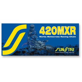 Sunstar SS420MXR-126 Works MX Size 420 Racing Chain with 126 Links