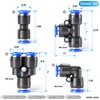 TAILONZ PNEUMATIC 12mm od Push to Connect Fittings Pneumatic Fittings