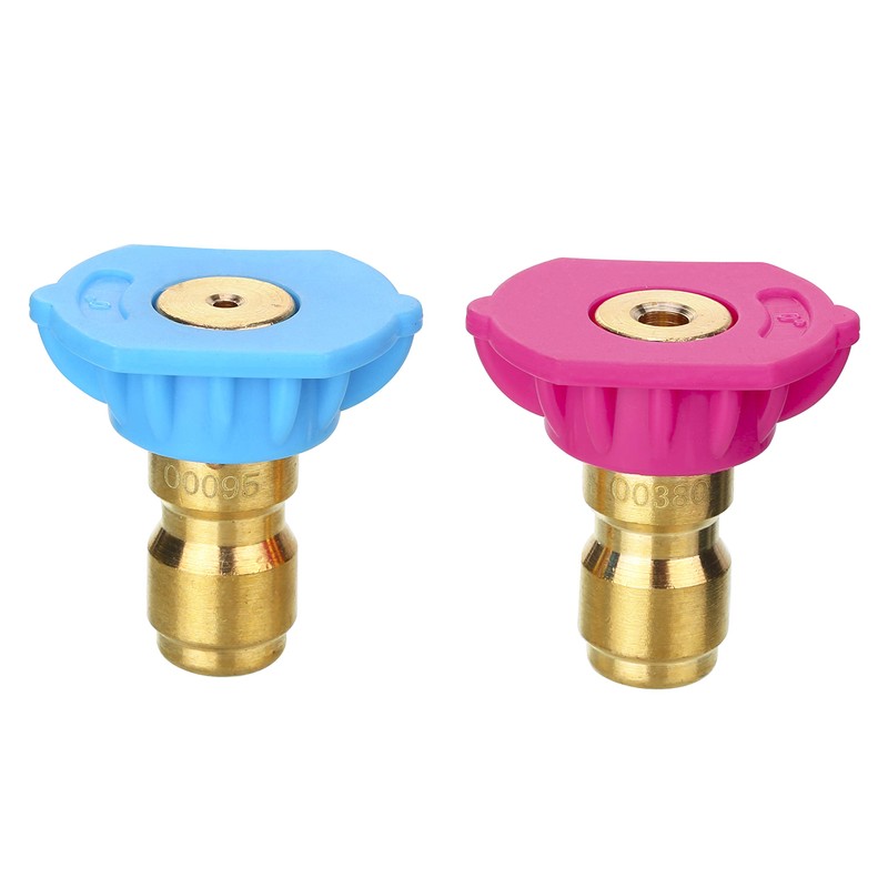 M MINGLE Second Story Quick-Connect Nozzle Tips for Power Washer,