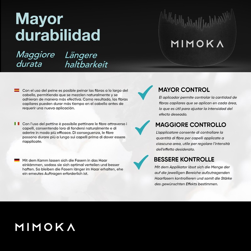 Mimoka - Applicator Hair Fibres | Hair Fibres Atomiser and