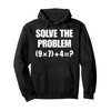 Funny 67 Meme PEMDAS Elementary Math Teacher Brainrot Joke Pullover