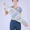 Cross-Border Widened Bionic Steel Plate Support Belt, Breathable All-Season Lumbar Support [Normal] Dual Pressure Belt + L 5ea