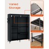CASAMAYA Clothes Rack, Portable Closet, 54.7 Inch Large Capacity Wardrobe