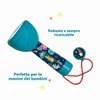 moses. Space, torcia elettrica compatta e robusta per bambini, design