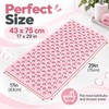 Non-Slip Shower Mat for Bathtubs and Bathrooms – 43 x