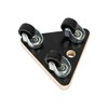 ADGO Transport Platform Triangular Laminated Furniture Roller Board Transport Roller