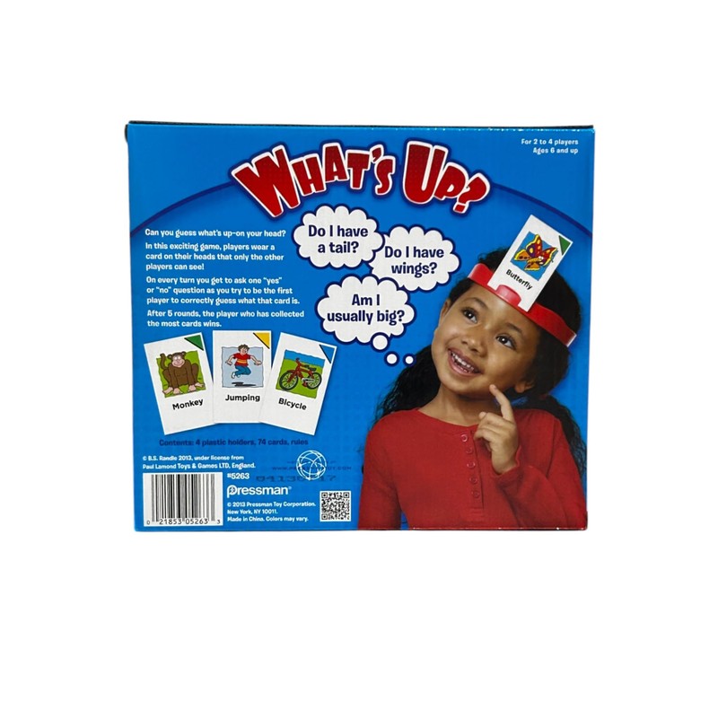 What's Up? Guessing Game for 2 to 4 Players, Ages
