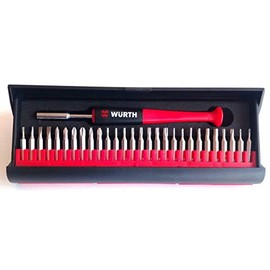 WURTH - Precision Screwdriver Set - Watch - Electronical - Mobile Repair 29 PCS